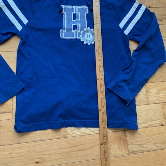 Hurley Blue Pullover Hoodie Size Small - Picture 4 of 7
